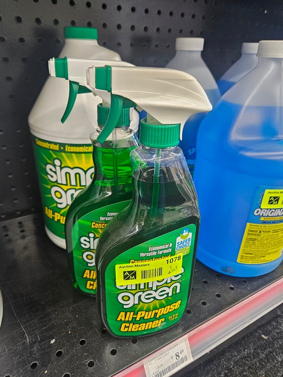 3 Assorted Simple Green