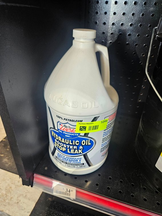 Lucas Oil Hydraulic Oil Booster and Stop Leak, Gallon Jug