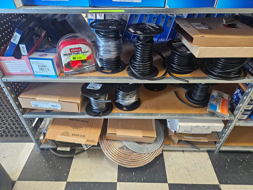 Assorted Starter Cables, Micro Fuel Pump, More in Section