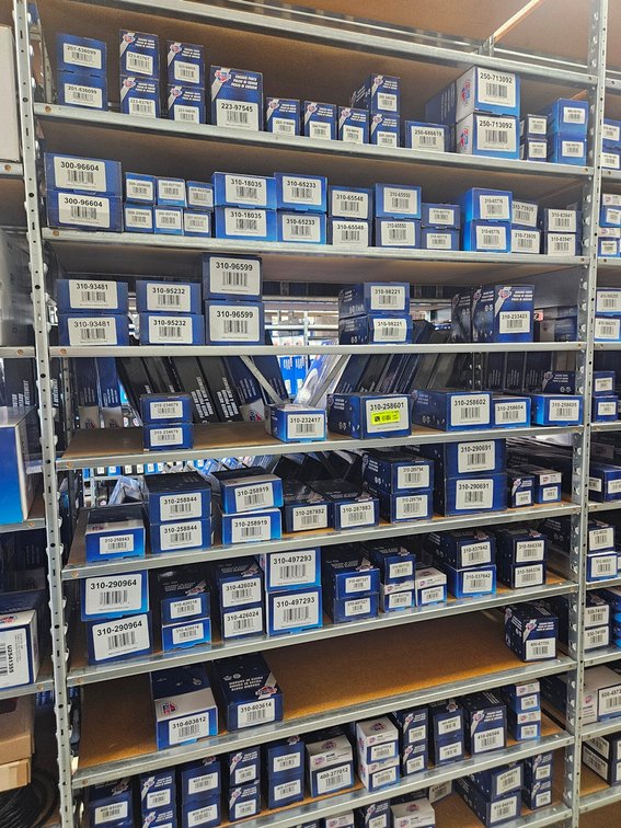 Assorted Chassis Parts in Section