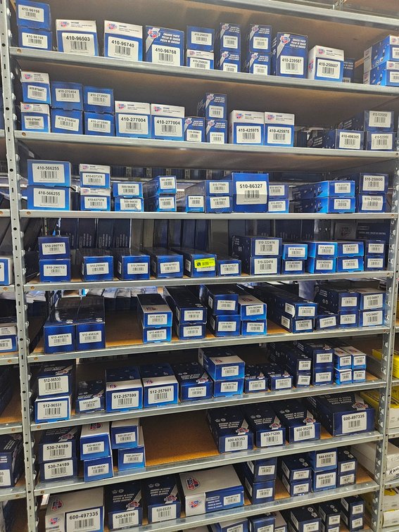 Assorted Chassis Parts in Section