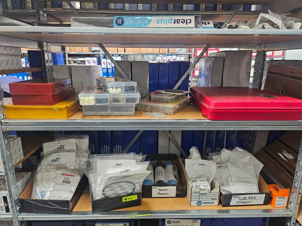 Assorted Body Fasteners, Gaskets, More in Area