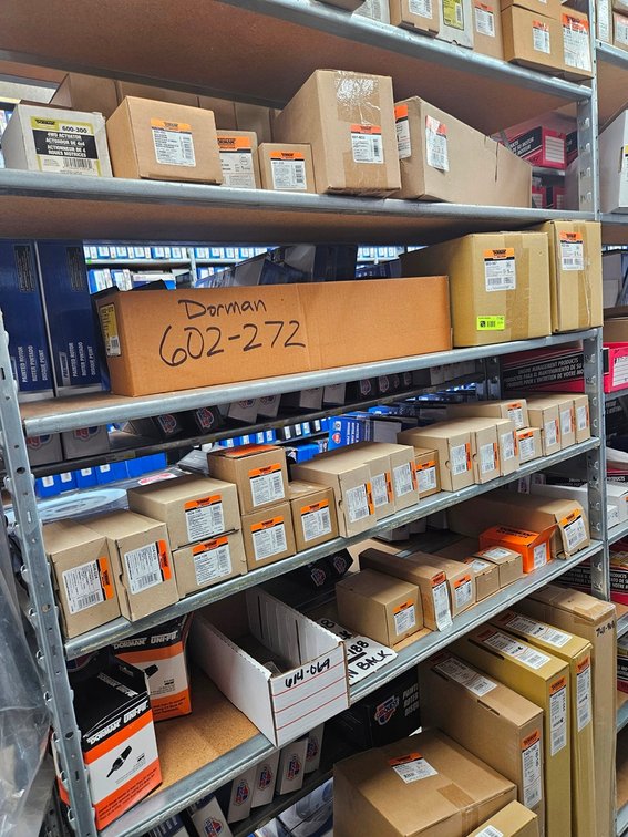 Assorted Dormon Auto Parts in Section
