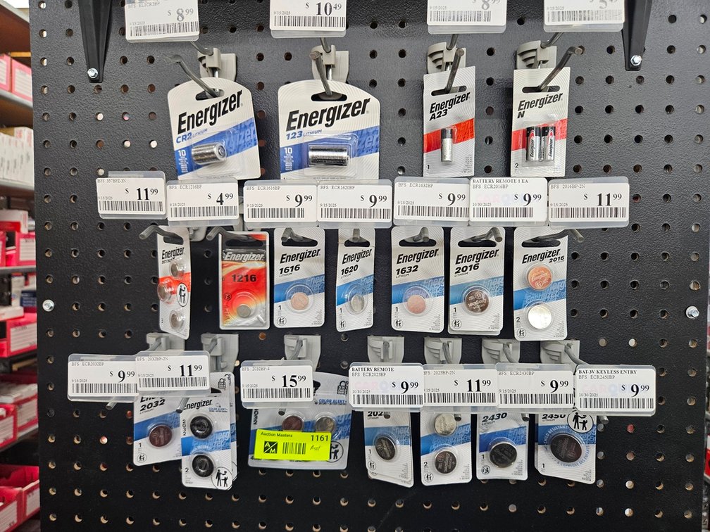 Assorted Batteries