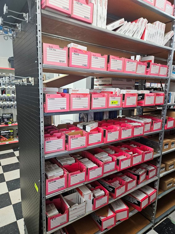 Assorted National Bearings and Oil Seals in Section