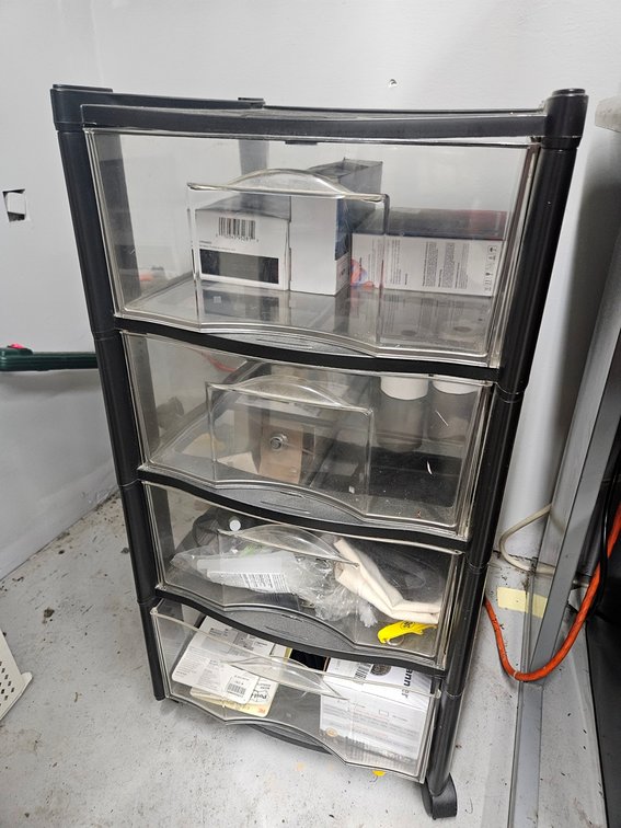 Poly Drawers on Wheels