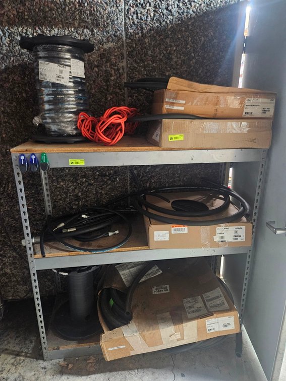 Assorted on Shelf, Hose and More