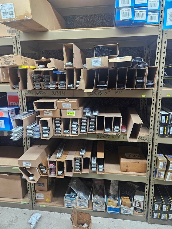 Assorted Carquest, Windshield Wipers, Suspension Parts, More in Section