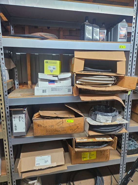 Assorted Hose, Oil, More in Section