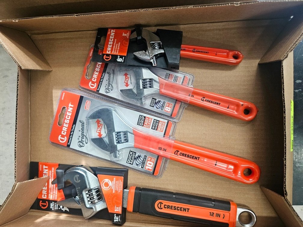 4 Crescent Adjustable Wrenches