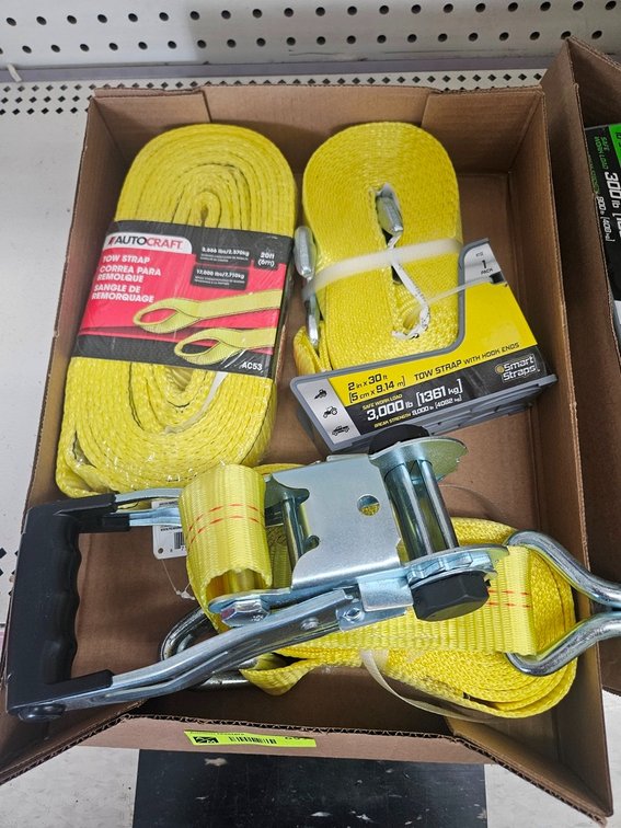 Ratchet Strap, Tow Straps