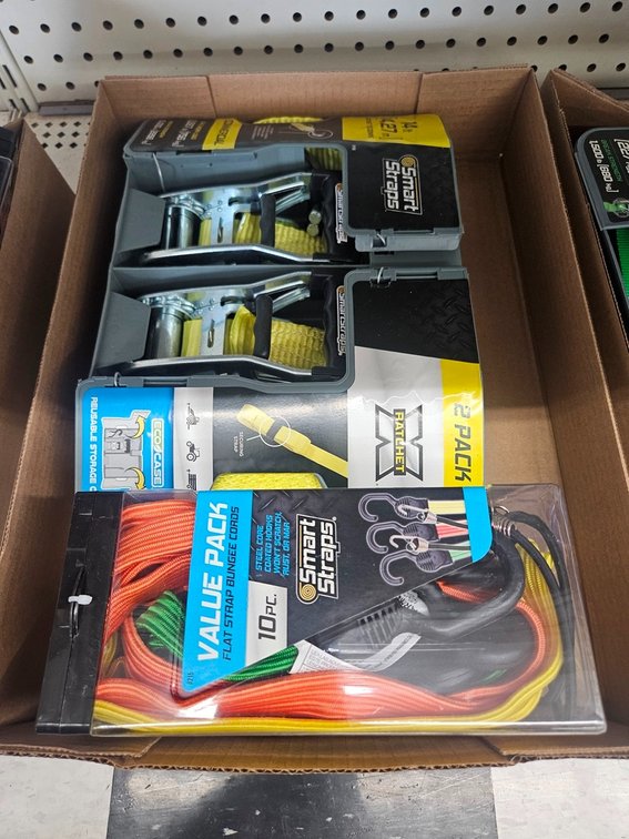 Smart Straps, 2 Pack Ratchet Straps