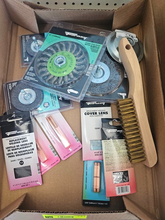 Assorted Wire Brushes, More