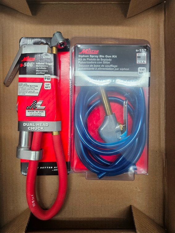 Inflator Gauge, Bio Gun Kit