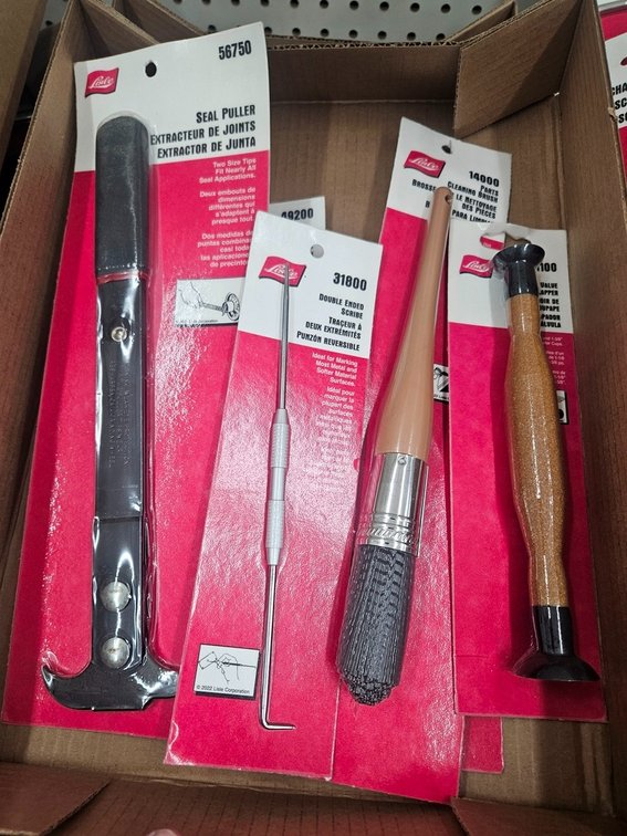 6 Assorted Lisle Automotive Tools