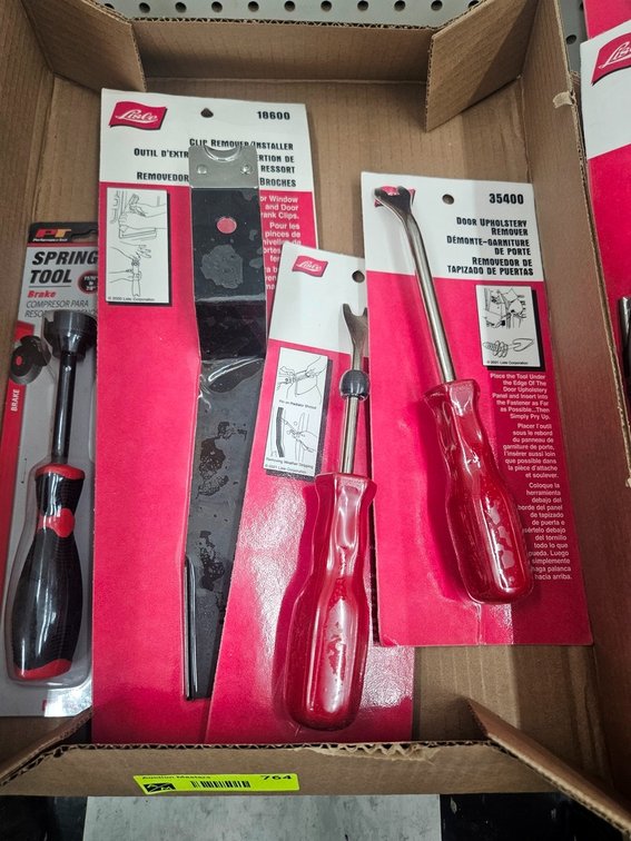 4 Assorted Lisle Automotive Tools, PT Spring Tool