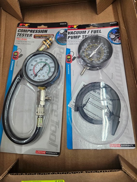 Compression Tester, Vacuum Tester
