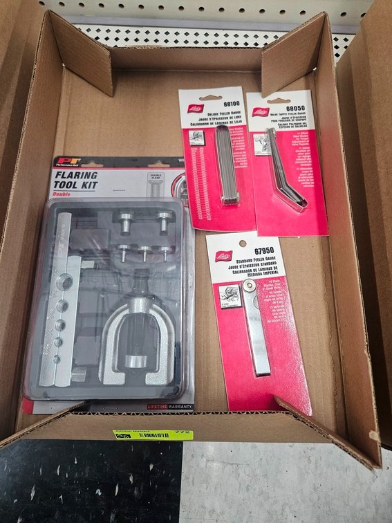 Flaring Tool Kit, 3 Assorted Feeler Gauges