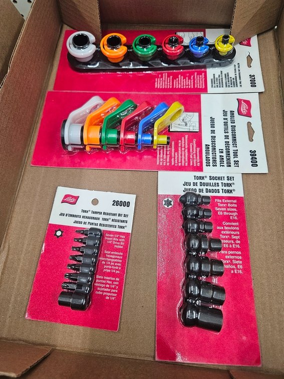 Fuel Line Disconnect Kit, AC/Fuel Line Disconnect Kit, 2 Torx Bit Sets