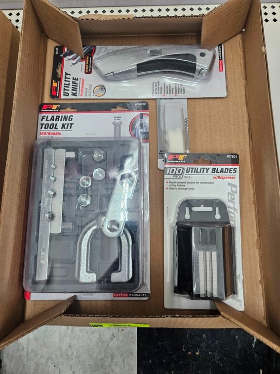 Flaring Tool Kit, Utility Knife and Blades