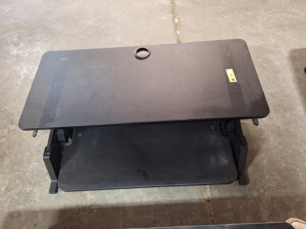 Sit/Stand Desk Topper Stand, 36" Wide