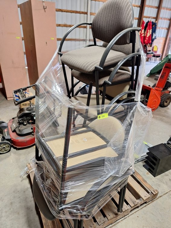 8 Padded Chairs
