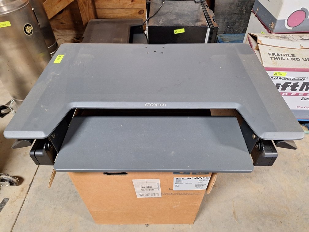 Sit/Stand Desk Topper Stand, 36" Wide