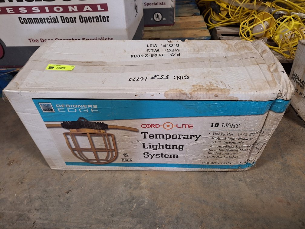 Designer's Edge Temporary Light System, 10 Lights