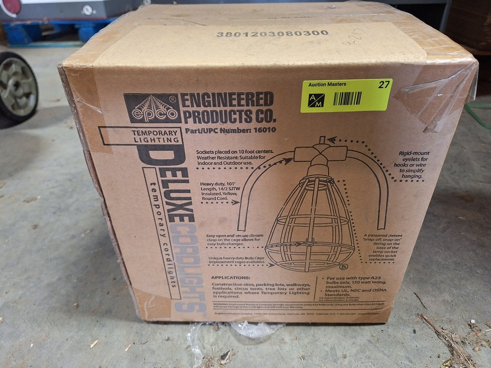 Deluxe Cordlights 101' Temporary Lighting