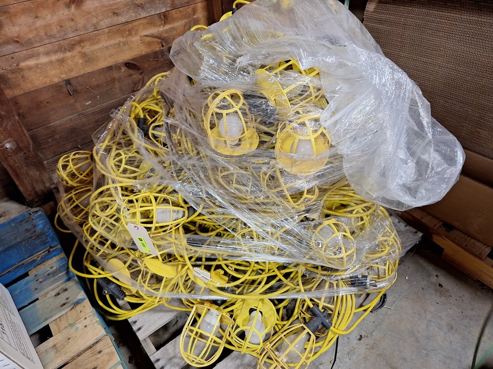 Pallet of Temporary Lights
