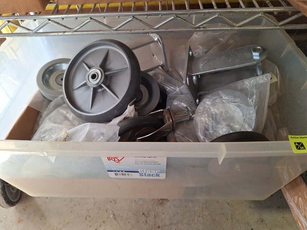 Bin of Casters