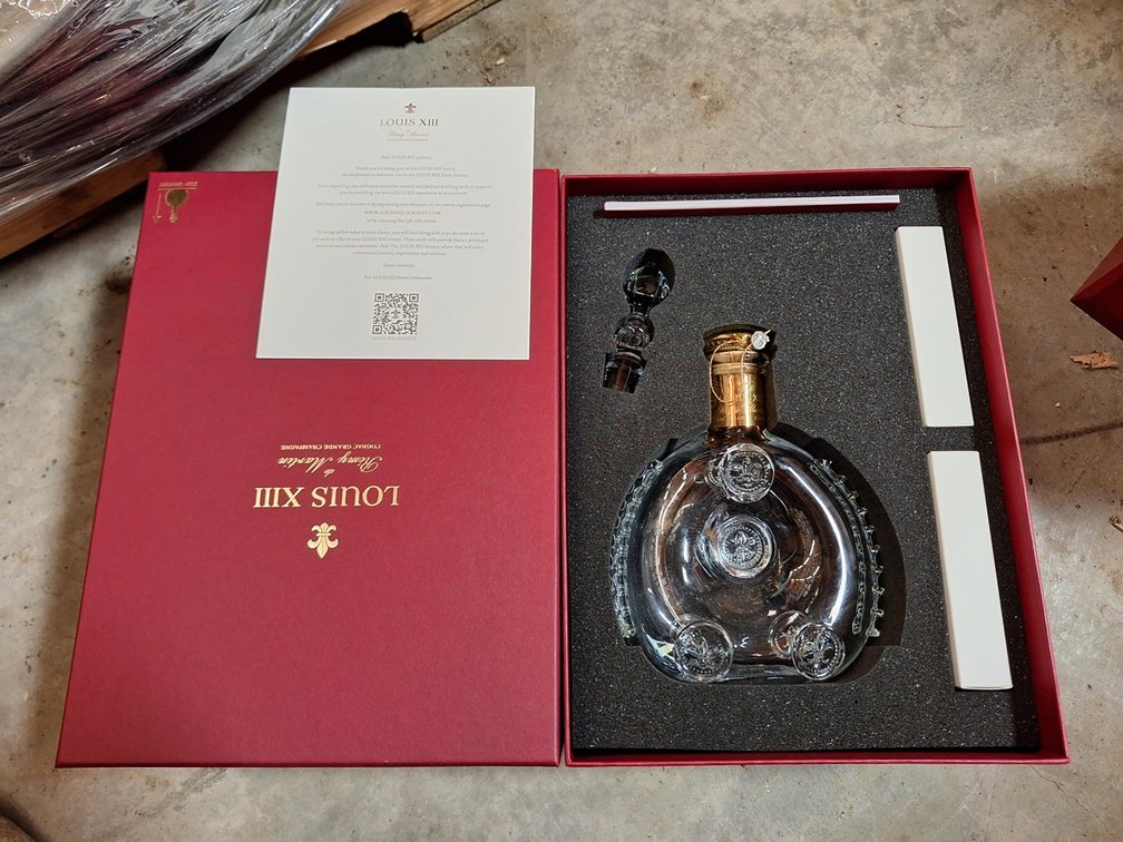 Louis XIII Commemorative/Collectible Bottle and Box (empty)