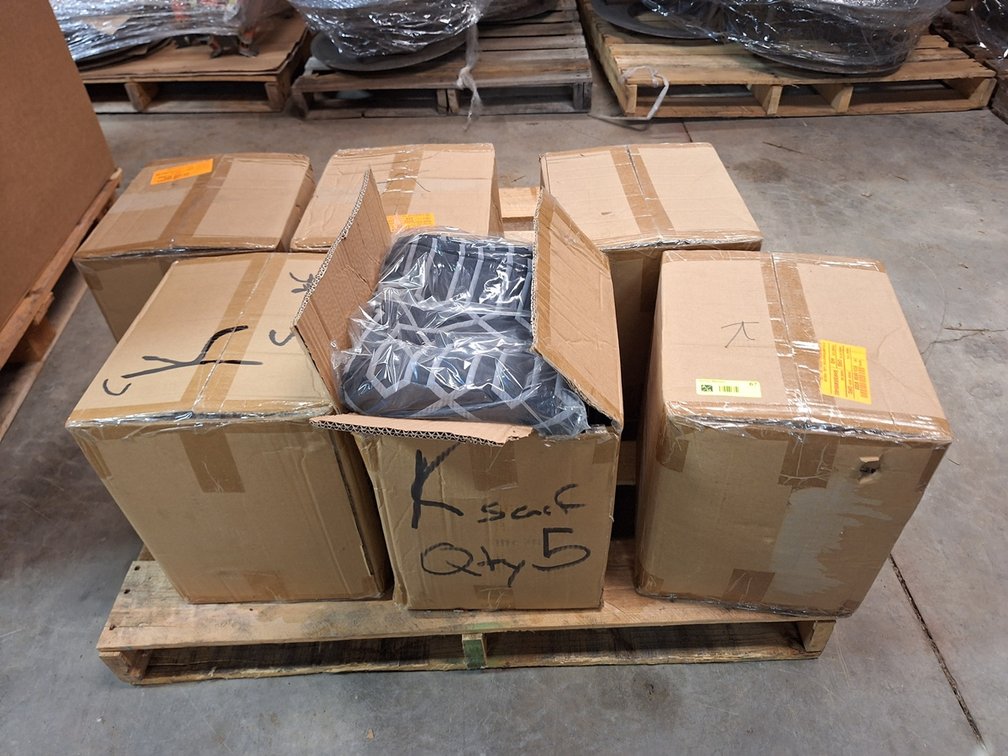 Pallet of Bed Scarves