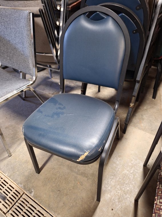 6 Padded Chairs