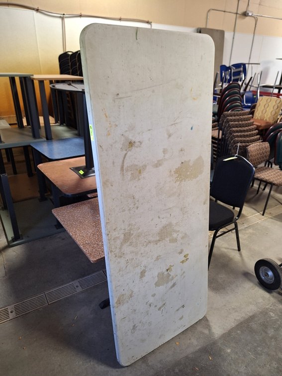 Poly Folding Table, 72"x30"