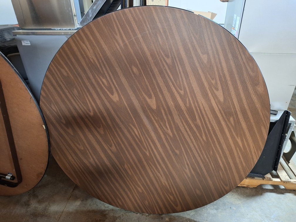 2 Folding Tables, 60" Dia.
