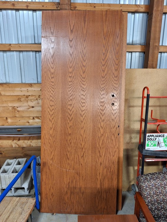 Assorted Wood and Metal Doors