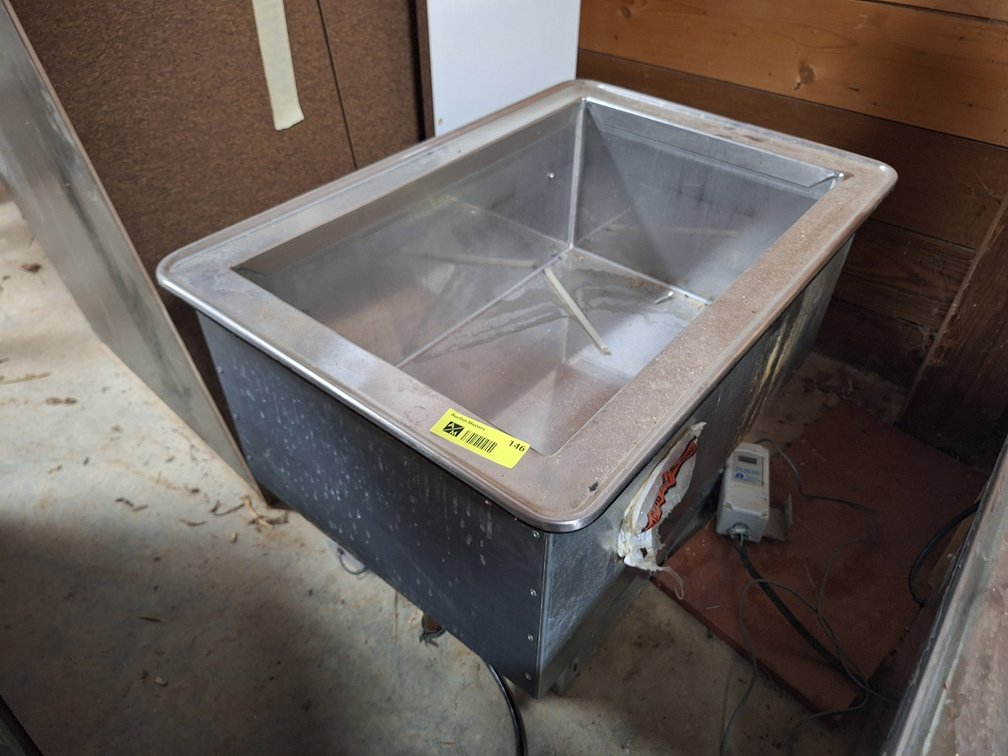 SS Drain Basin, 18" Wide