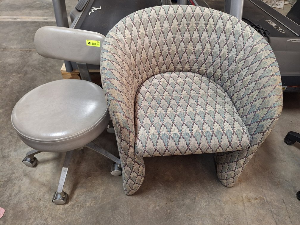 Stool on Wheels, Chair