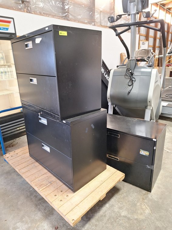 3 Lateral File Cabinets