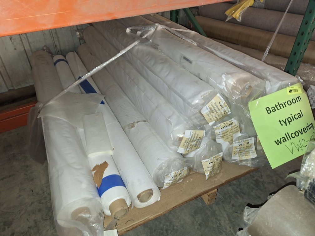 16 Rolls Wall Covering, 30 Yards x 5'x5"