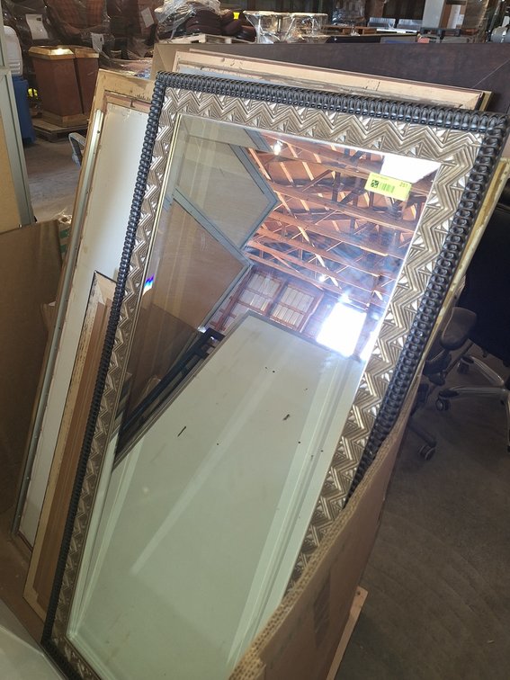 Decorative Frame Wall Mirror, Smaller Mirror