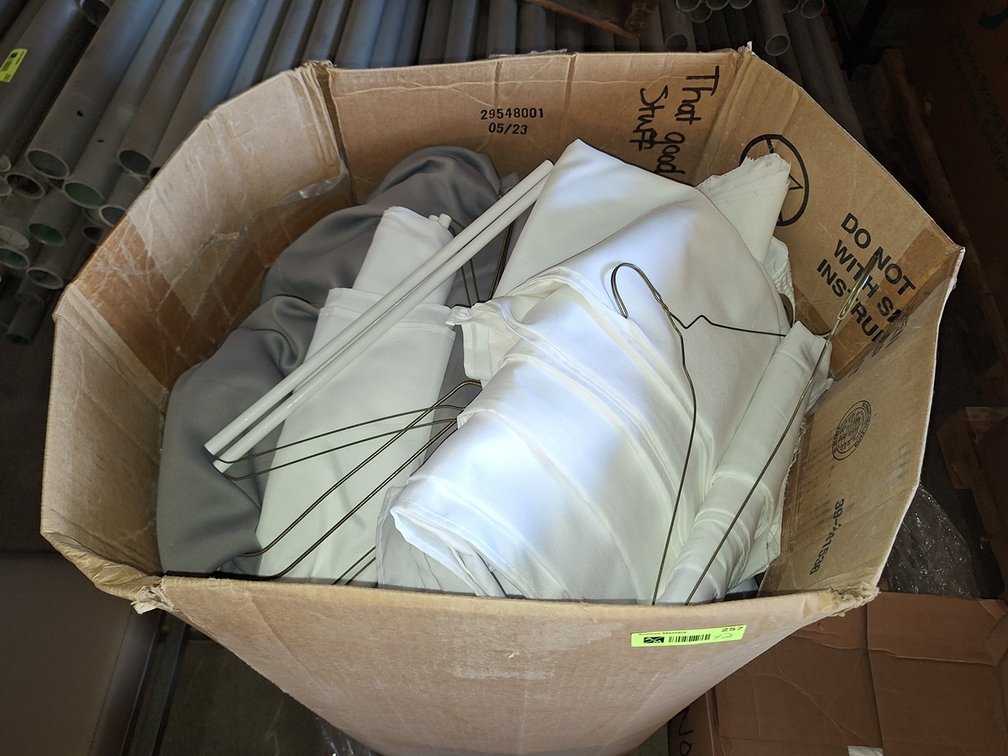 2 Boxes Shower Curtains
