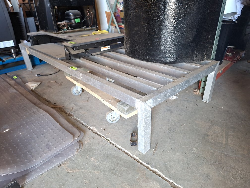 Aluminum Dunnage Rack, 72"x30"x12"