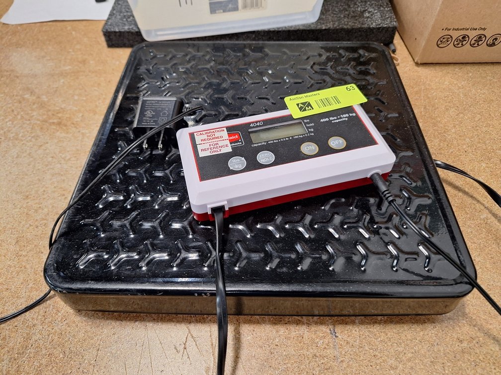 Rubbermaid 4040 400 Lb. Warehouse Scale