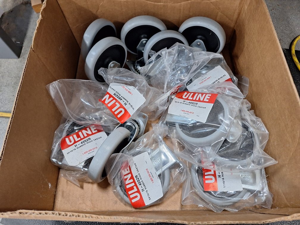 Box of Uline Casters