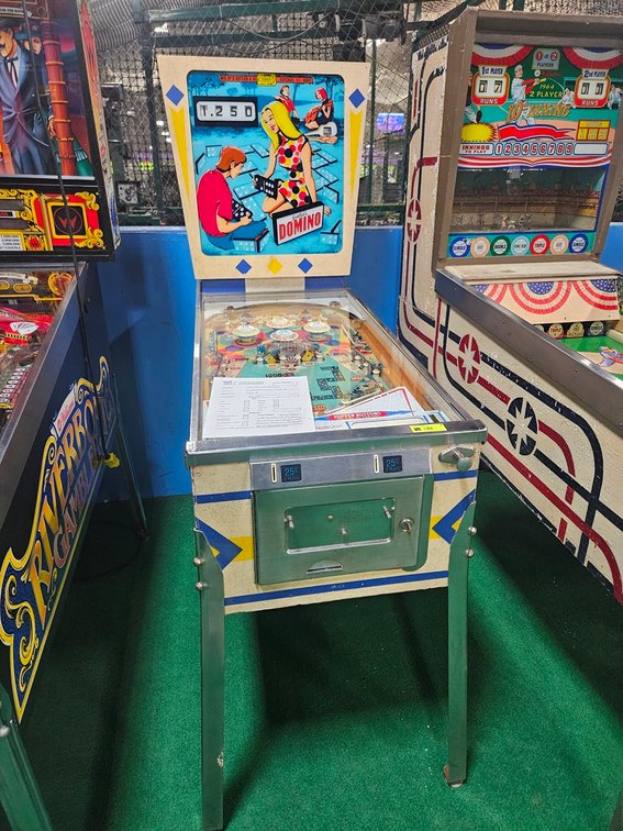 Gottlieb Domino Pinball, Serial 00315