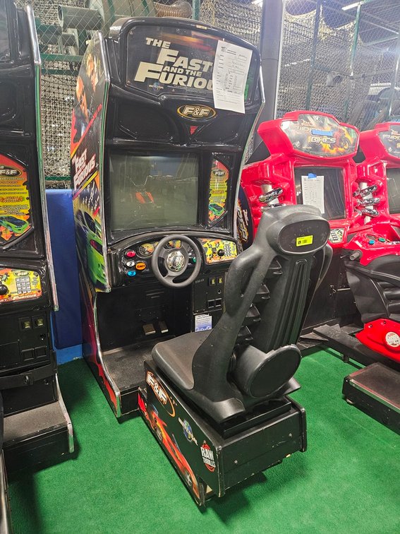 Raw Thrills Fast and Furious Video Game, Serial 005980