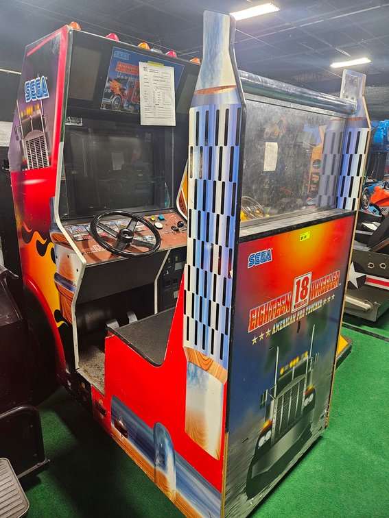 Sega Eighteen Wheeler Video Game, Serial U0096922