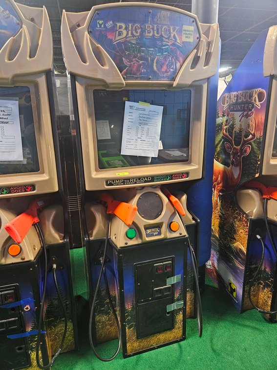 Raw Thrills Big Buck Hunter World Video Game, Serial BBHP-03582